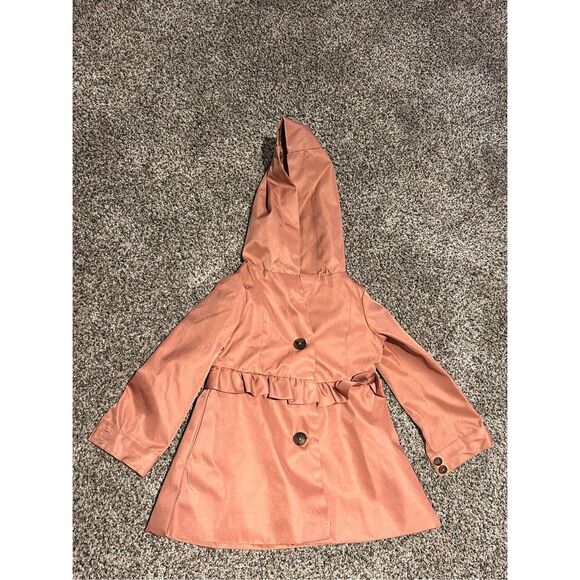 Isaac Mizrahi pink hooded jacket size 2T - Picture 1 of 4